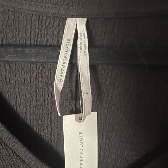 Anthropologie Dina textured vneck top NWT - Picture 8 of 11